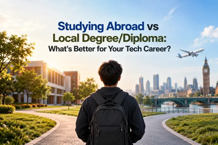 Studying Abroad vs Local Degree/Diploma: What's Better for Your Tech Career?